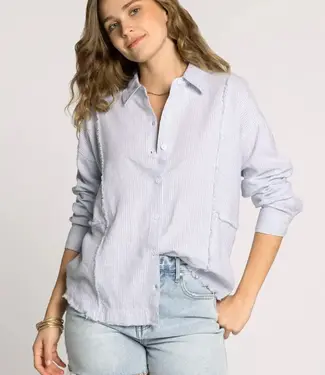 Thread & Supply Vesna LS Shirt, Sky Blue