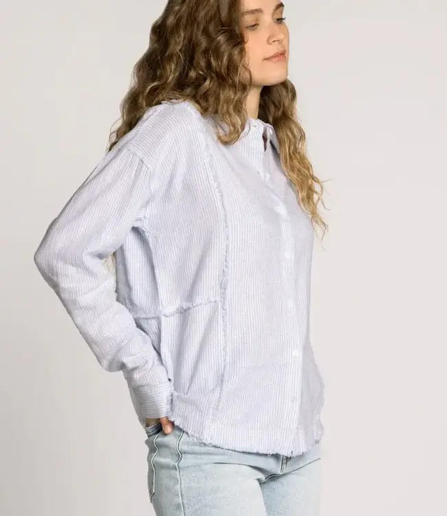 Thread & Supply Vesna LS Shirt, Sky Blue