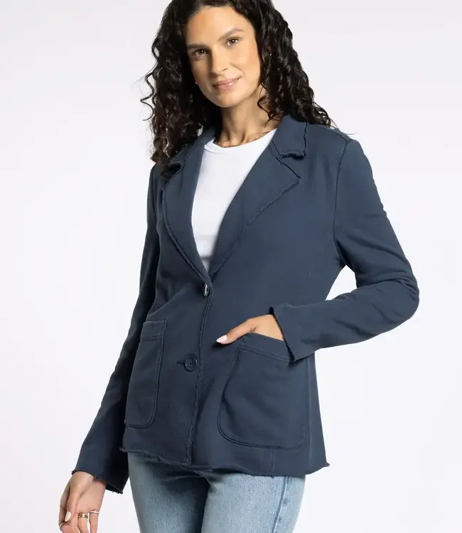 Thread & Supply Brandy Blazer, Blue Nights