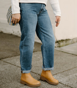 PISTOLA DENIM Donny Rolled Hem Boyfreind, Heartfelt