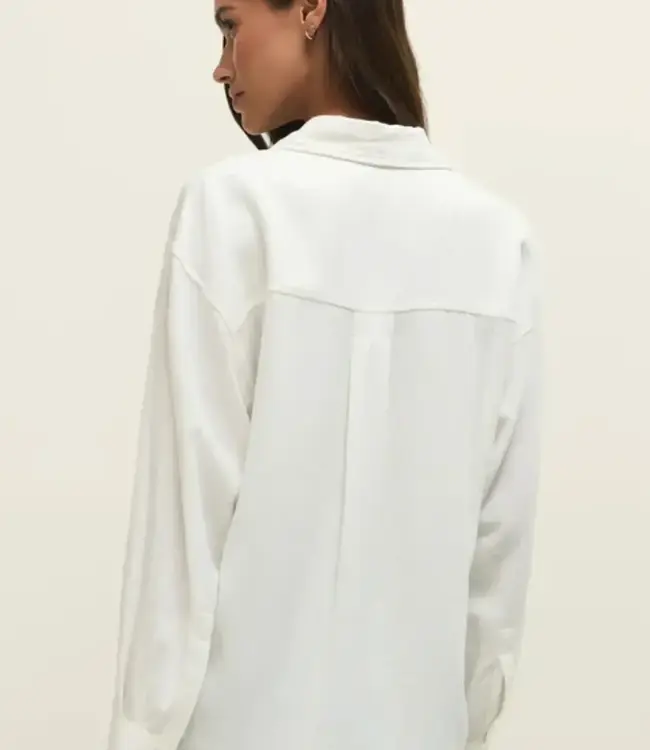 ZSupply Alfie Button Up Shirt, White