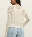 ZSupply Alycia Crochet Sweater, Cloud