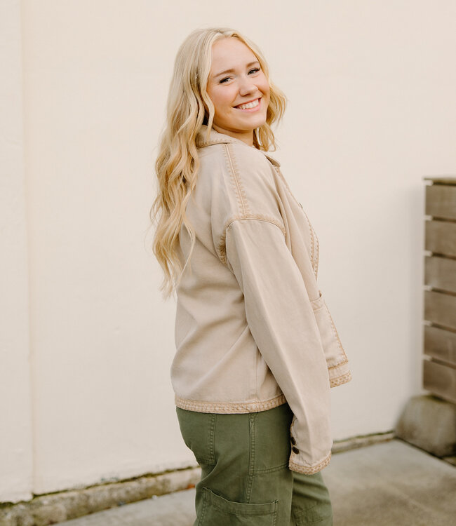 Thread & Supply Justice Jacket, Warm Sand