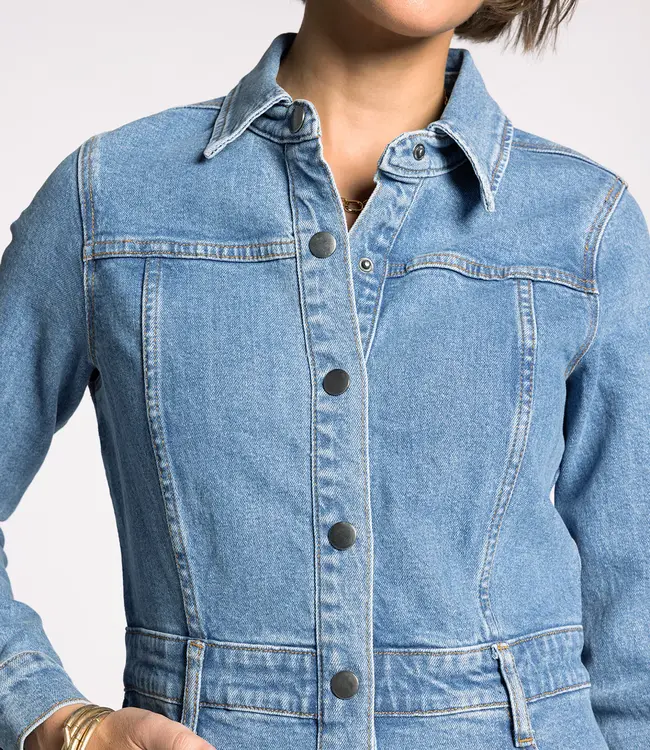 Halia Dress, Solange Wash