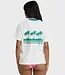Billabong My Beach Club Short Sleeve Graphic Tee in Salt Crystal