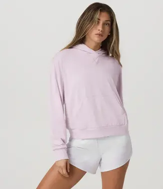 Vuori Halo Modern Pullover Hoodie, Lilac Breeze Heather