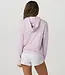 Vuori Halo DreamKnit Modern Pullover Hoodie in Lilac Breeze Heather