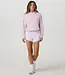 Vuori Halo DreamKnit Modern Pullover Hoodie in Lilac Breeze Heather