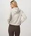 Halo DreamKnit Modern Full Zip Hoodie in Ecru Heather