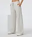 Vuori Halo DreamKnit Essential Wideleg Pant in Ecru Heather