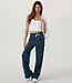 Vuori Halo DreamKnit Essential Wideleg Pant in Blue Coast Heather