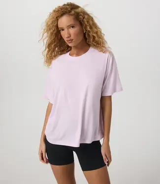 Vuori Energy Tee Long, Lilac Breeze Heather