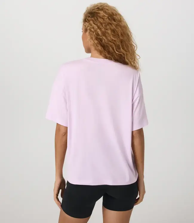 Vuori Energy Performance Long Tee in Lilac Breeze Heather