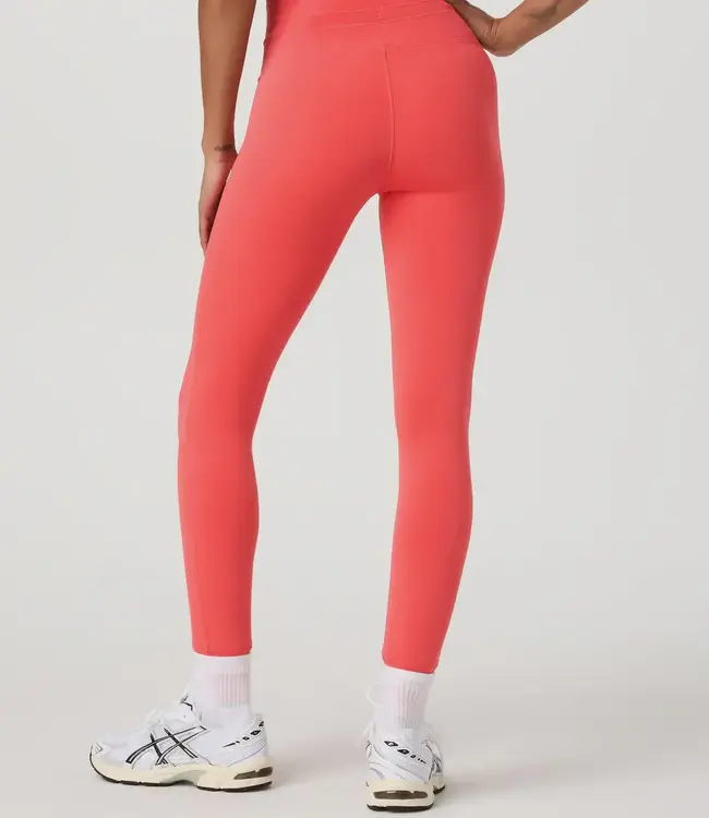 Vuori Daily BlissBlend Form High Rise Legging in Bright Coral