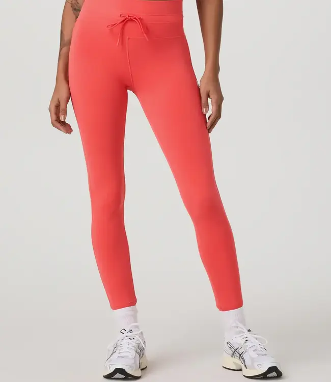 Vuori Daily BlissBlend Form High Rise Legging in Bright Coral