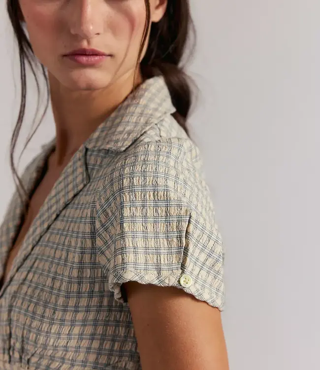 Free People Camp Crush Shirt, Neutral Combo