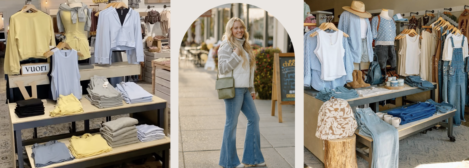 Cheeks Jeans Boutique interior