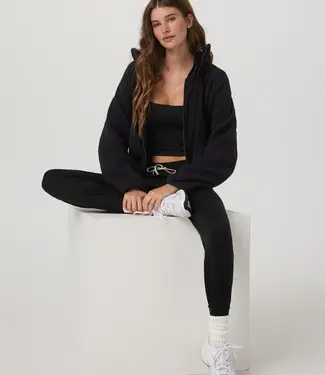 Vuori Performance Jogger Long, Black Heather