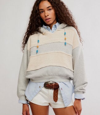 Free People Camp Crush Hoodie, Heather Grey