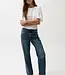 Pistola Denim Lexi Mid Rise Bowed Straight Leg Jean in Artisan