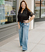 Kut from the Kloth Maya High Rise Wide Leg Stretch Jean in Success Wash