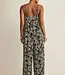 ZSupply Day Off Luz Floral Jumpsuit, Black