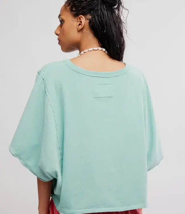 Free People Next Level Tee, Wasabi Sauce