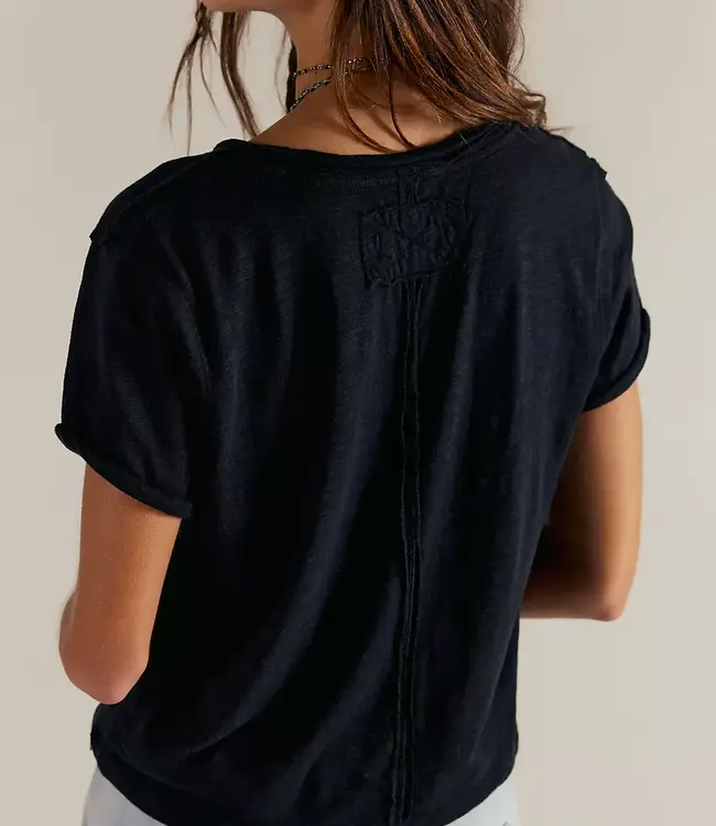Free People Take 2 Tee, Black