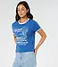 Rip Curl Island Time Slub Tee, Vintage Blue
