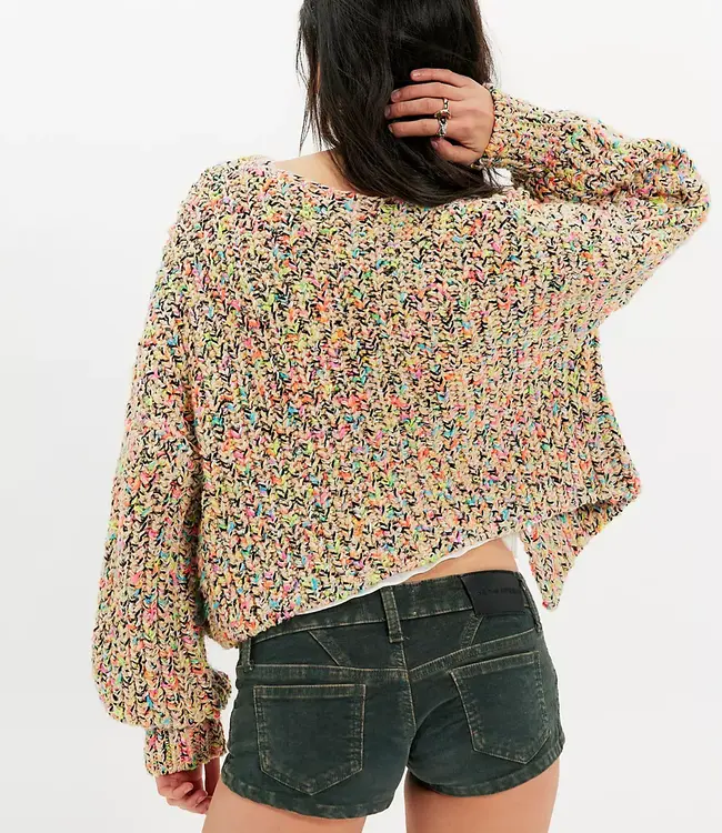 Free People Flea Market Cardi, Neon Sand