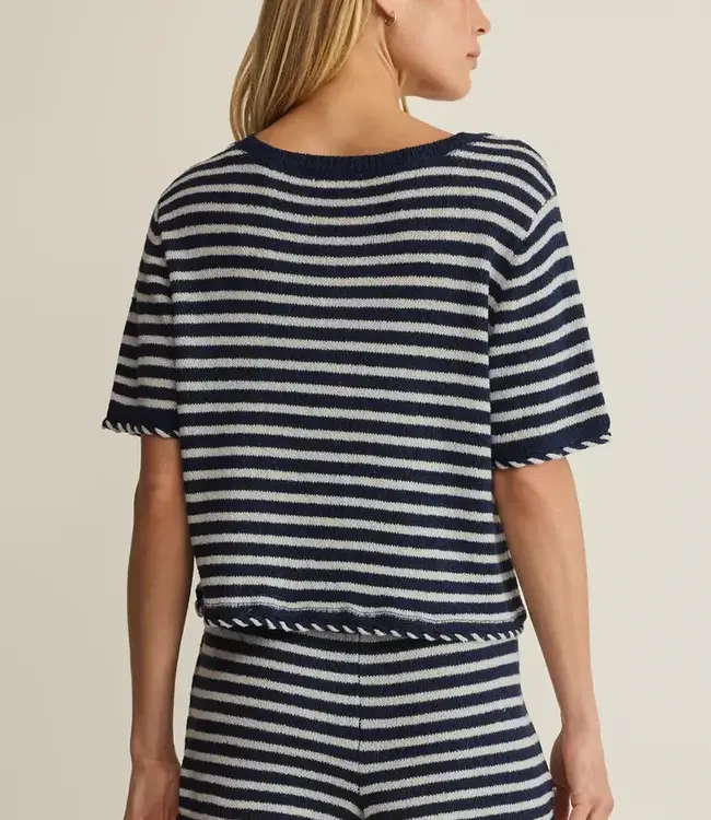 ZSupply Patton Sweater Top, Eclipse