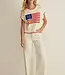ZSupply Sleeveless Patriot Sweater, Cloud