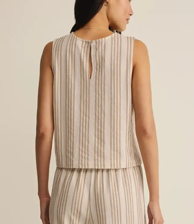 ZSupply Sloane Knit Striped Top, Cloud