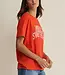 ZSupply Sweetheart Boyfriend Tee, Lychee