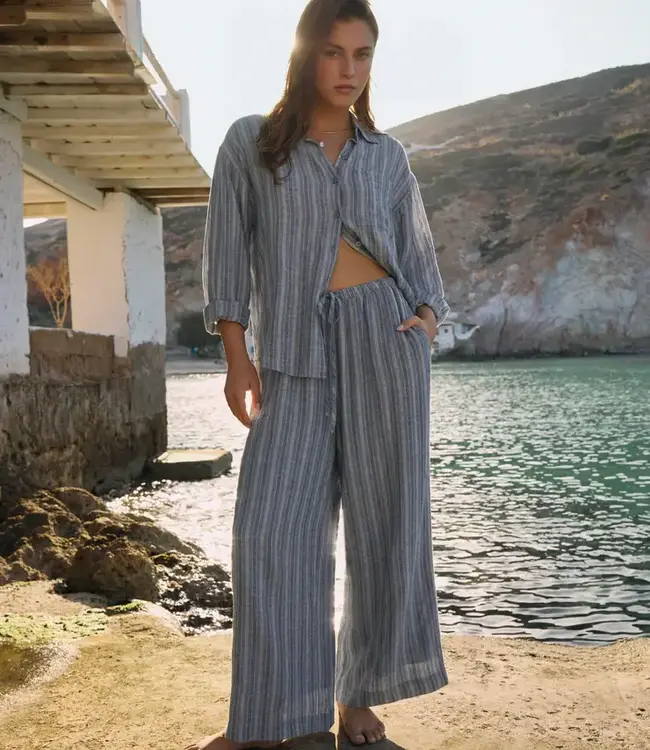 ZSupply The Perfect Striped Button Up, Indigo