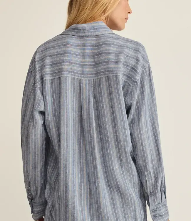 ZSupply The Perfect Striped Button Up, Indigo