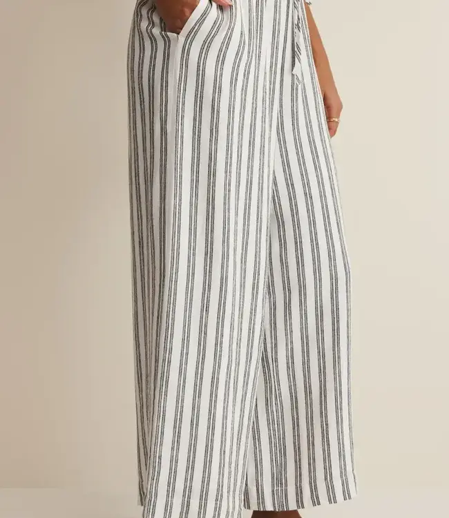 ZSupply The Perfect Striped Pant, White