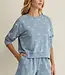 ZSupply Written Stars Sweatshirt, Ocean Air Indigo