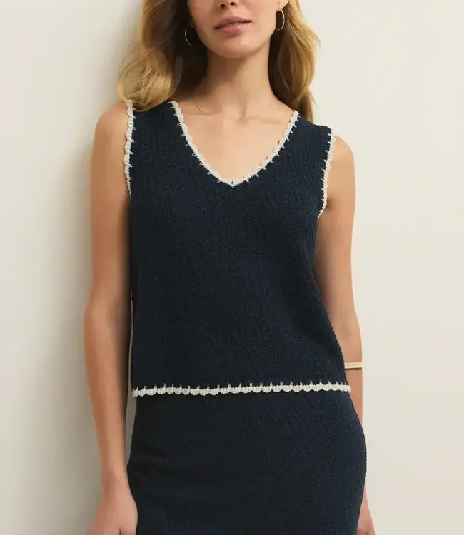 ZSupply Yessenia Whipstitch Tank, Eclipse