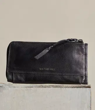 Free People Emerson Wallet, Black