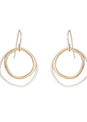 Colleen Mauer Double Rounded Square Earrings