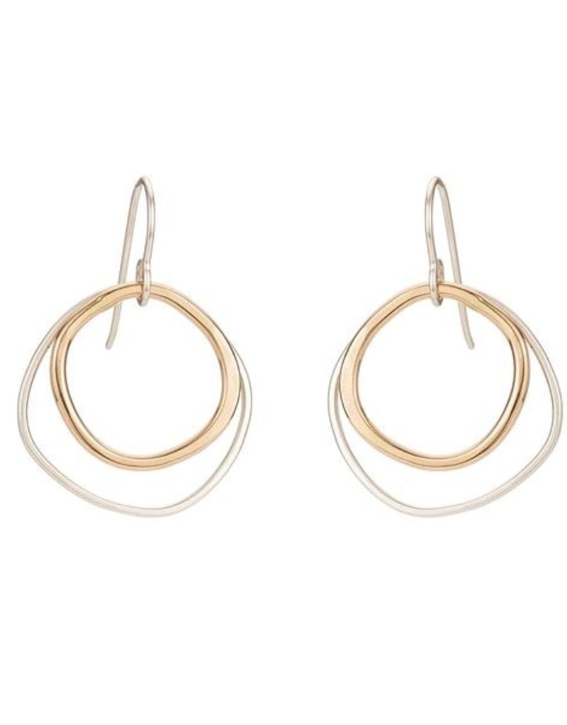 Colleen Mauer Double Rounded Square Earrings