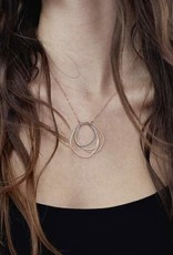 Colleen Mauer Topography Gold Chain Necklace