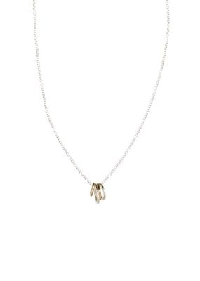 Colleen Mauer Familia Necklace Silver Chain