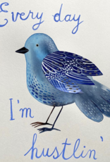3 Fish Studios Hustlin Bird 8"x8"