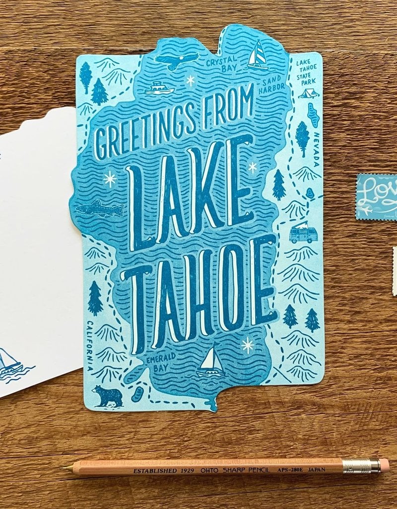 Lake Tahoe Postcard