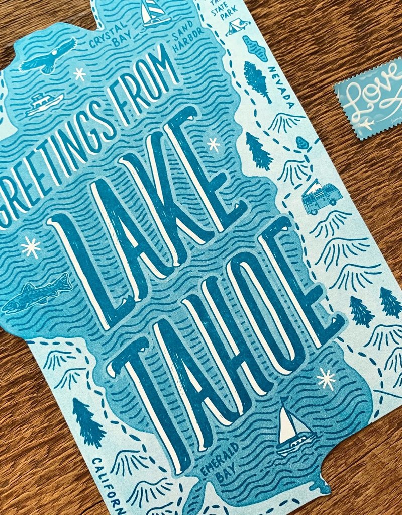 Lake Tahoe Postcard