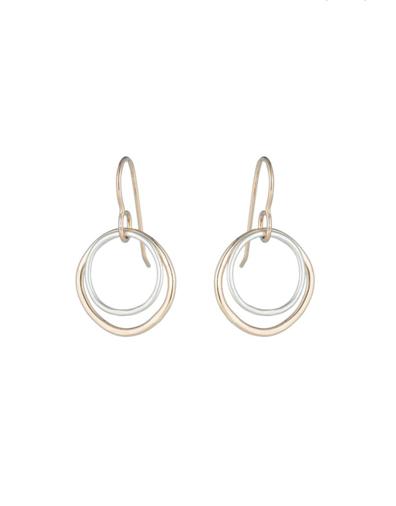 Colleen Mauer Small Double Rounded Square Earrings