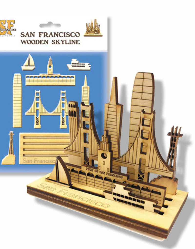 Mini SF Wooden Skyline