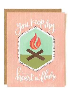 Heart A Flame Card